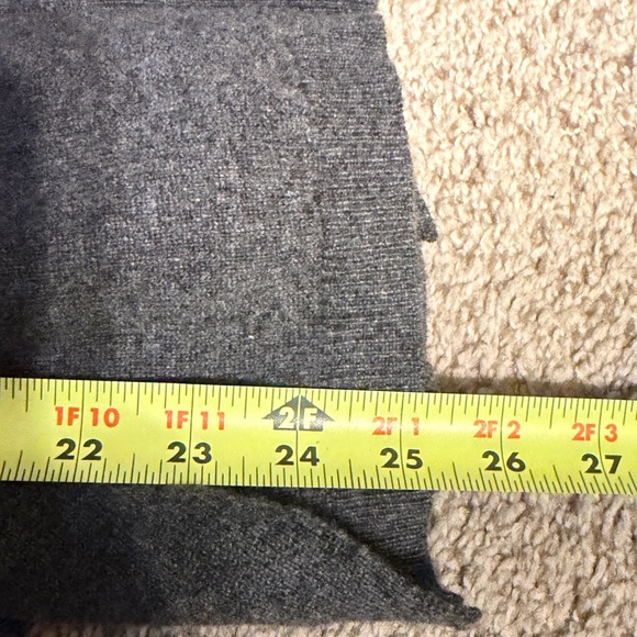 J. Crew Charcoal Cashmere Sweater - Picture 5 of 5